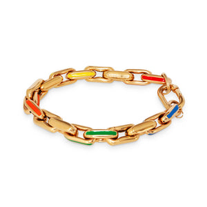 14KT YELLOW GOLD LAUREN RUBINSKI BRACELET