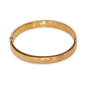 18KT YELLOW GOLD BANGLE BRACELET