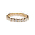 2CT YELLOW GOLD OR PLATINUM & DIAMOND ETERNITY BAND